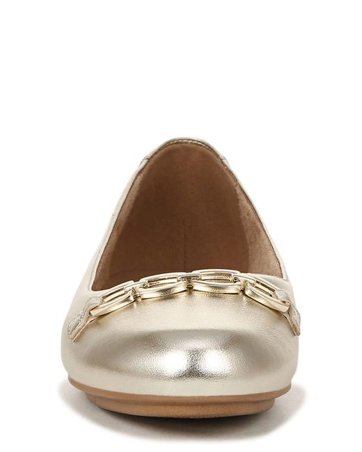 Naturalizer gold best sale flats