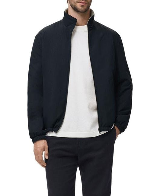 Mango Blue Reversible Water Repellent Jacket for men