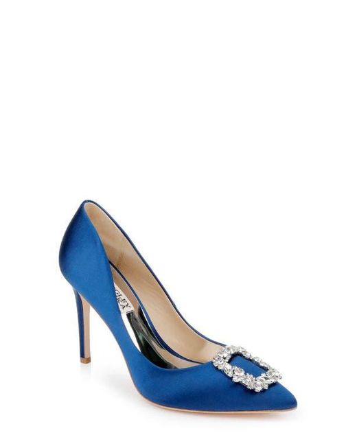 Badgley Mischka Blue Cher Crystal Embellished Pump