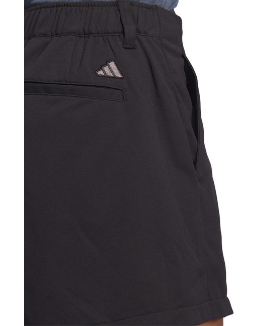 Adidas Originals Black Go-to Pleated Golf Shorts