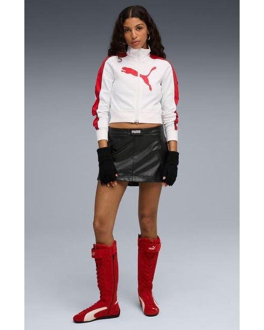 PUMA Red Speedcat Sneaker Boot