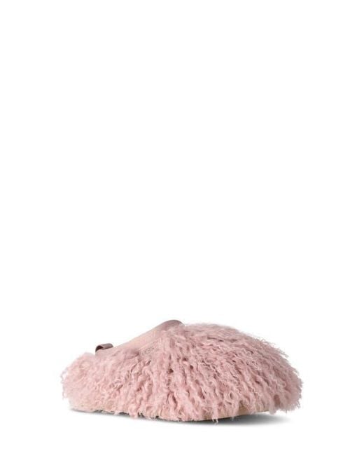 Ugg Pink Tazz Fluff Momma Genuine Shearling Slipper