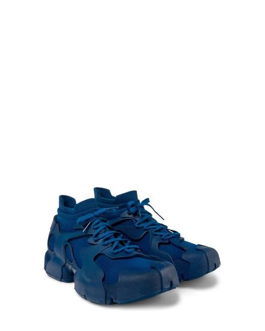 CAMPERLAB Blue Tossu Mixed Media Sneaker