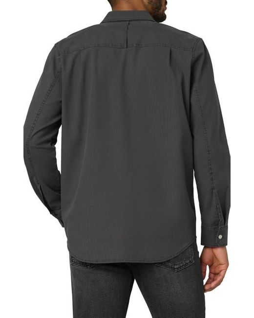 Joe's Jeans Black The Reynolds Workwear Button-Up Shirt for men