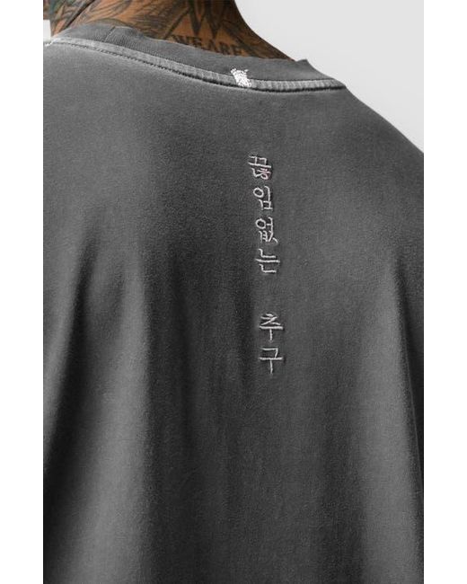 ASRV Gray Tech Essential Relaxed Tee for men