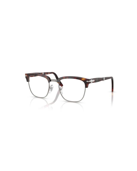 Persol Multicolor 50Mm Square Optical Glasses