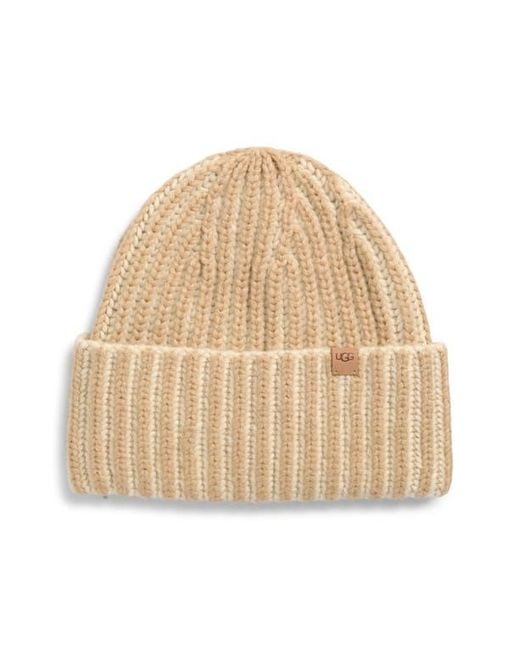 Ugg Natural Chunky Plaited Beanie