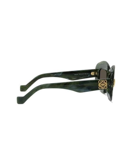Loewe Green Screen 49Mm Rectangular Sunglasses