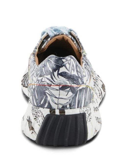 Spring Step White Zingy Sneaker