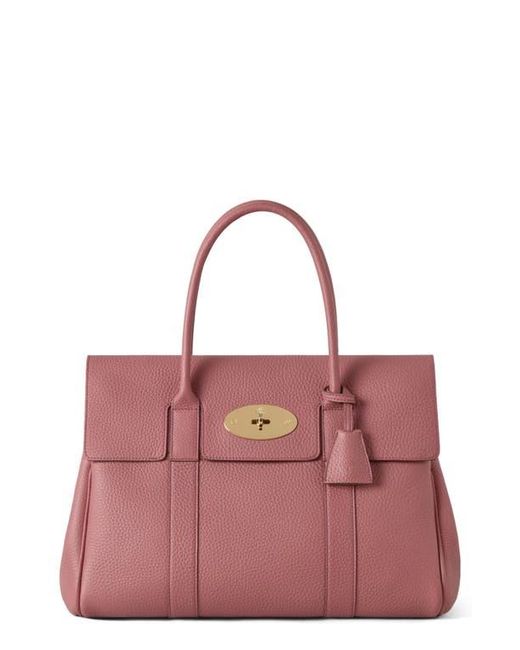 Mulberry Pink Bayswater Leather Satchel
