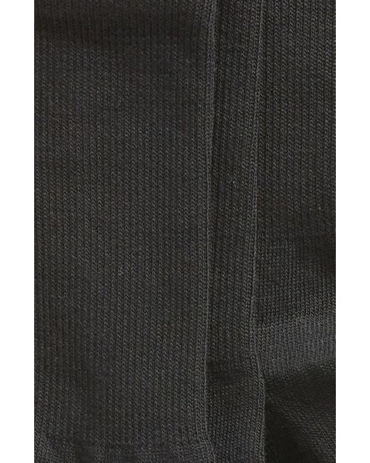 Nordstrom Black 3-Pack Everyday Crew Socks