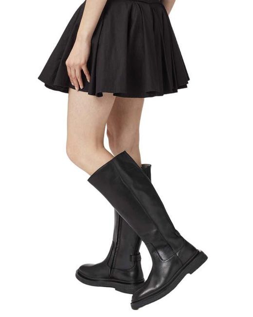 AllSaints Black Escher Rider Knee High Boot