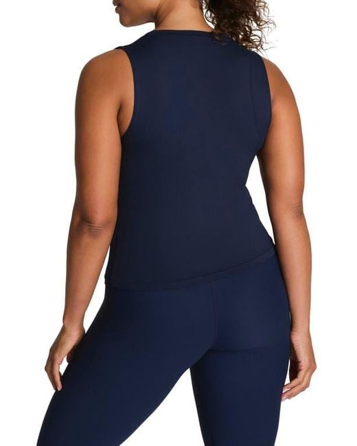 Spanx Blue Bare Naked Tank