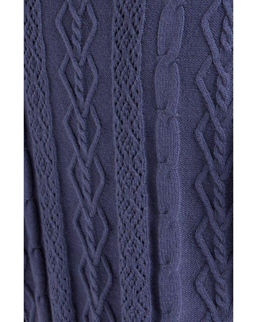 BP. Blue Mixed Stitch Cardigan