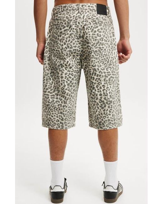 Cotton On Multicolor Super Baggy Jort for men