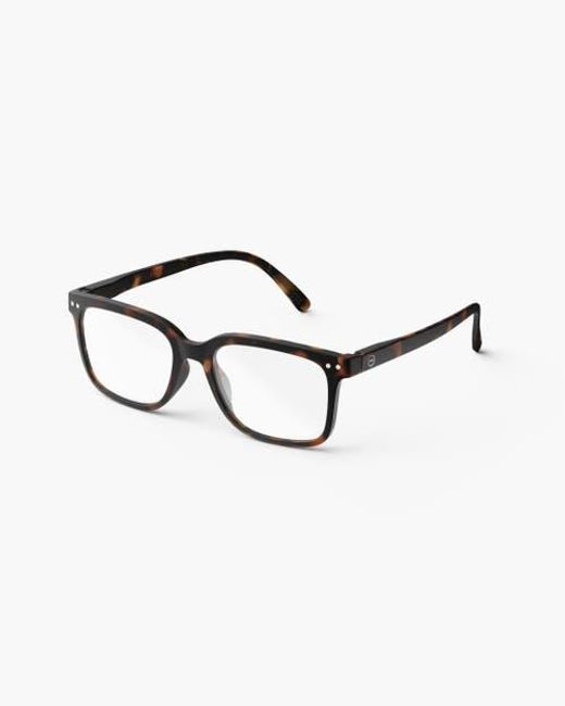 Izipizi Black #L 54Mm Rectangular Reading Glasses