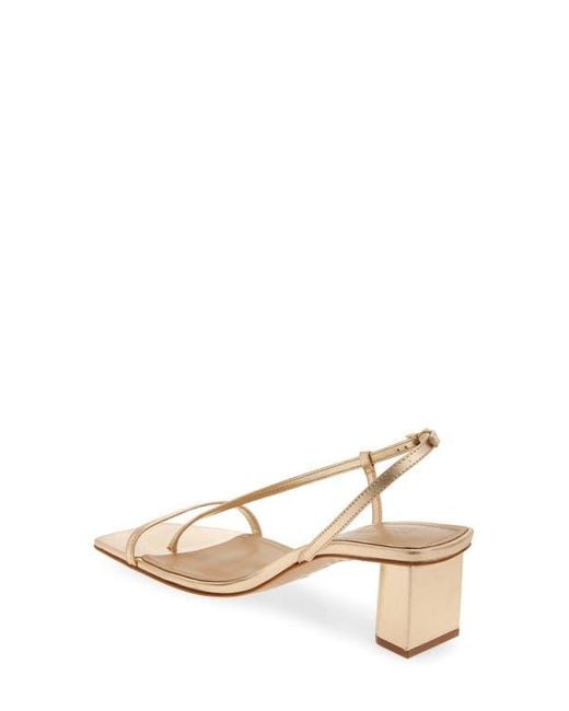 SCHUTZ SHOES Natural Heloise Slingback Sandal