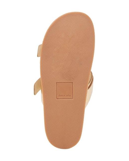 Dolce Vita Natural Soya Platform Sandal