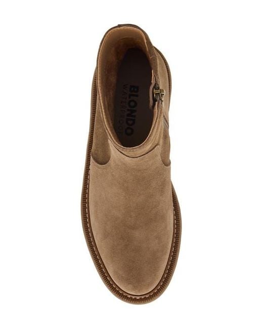 Blondo Brown Motion Wedge Bootie