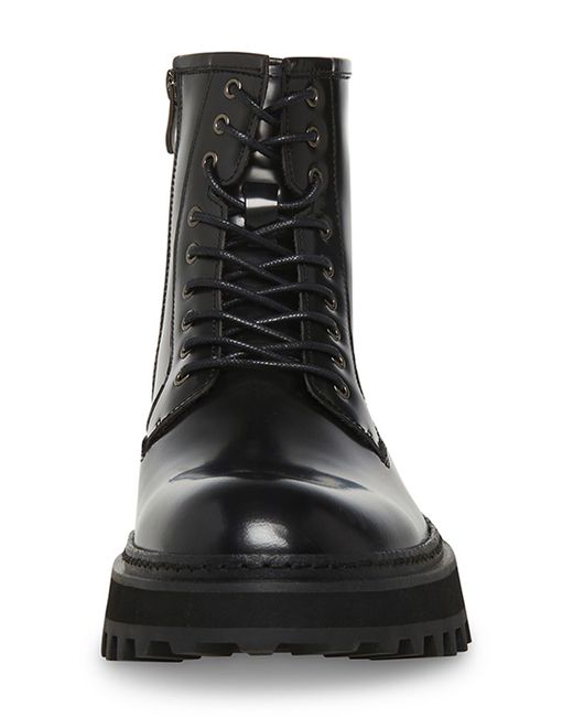 Steve Madden Tekkon Combat Boot in Black for Men Lyst