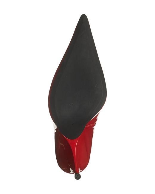 Jeffrey Campbell Red Vader Pointed Toe Mule
