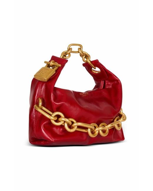 Balmain Red Sync Mini Bag