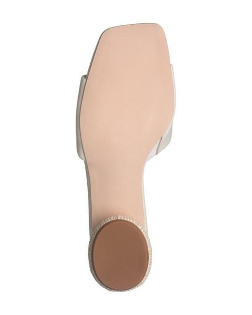 Nordstrom White Winona Slide Sandal