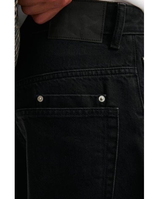 Cotton On Black Y2K Super Baggy Jort for men