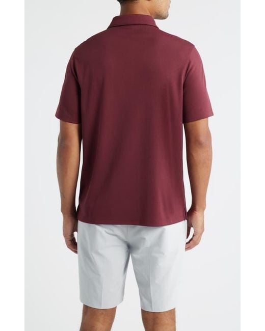 Zella Red Swing Golf Polo for men