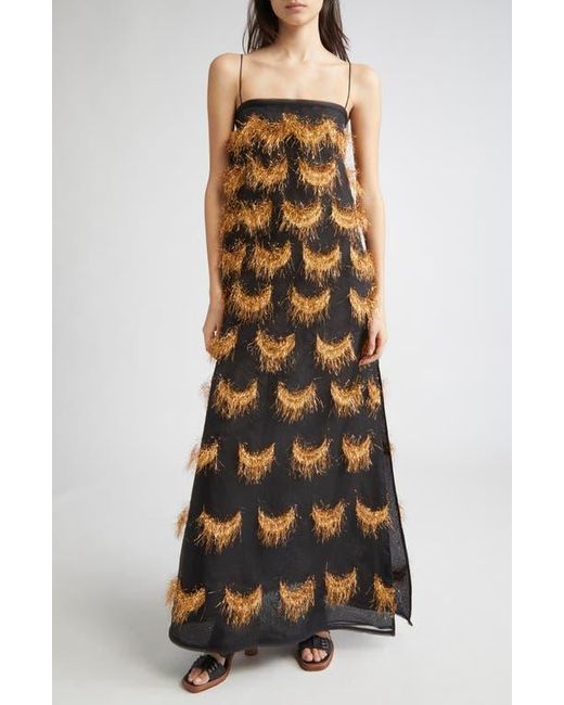 Ulla Johnson Black Orianne Maxi Dress