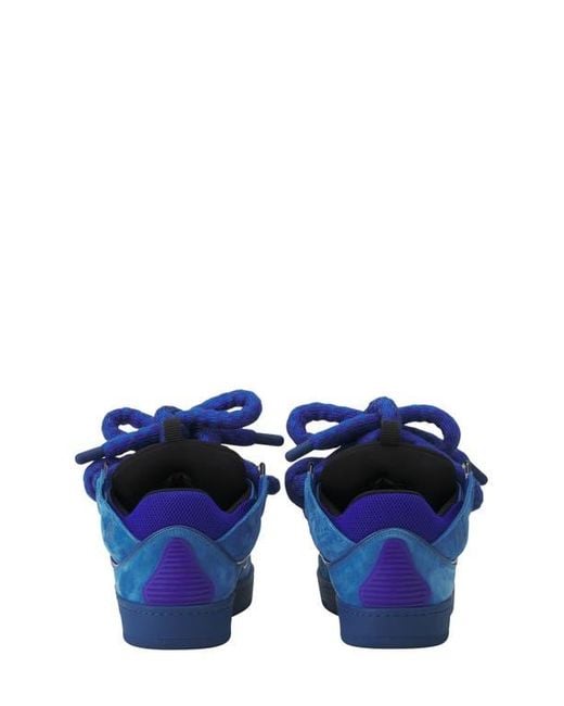 Lanvin Blue Curb Sneakers