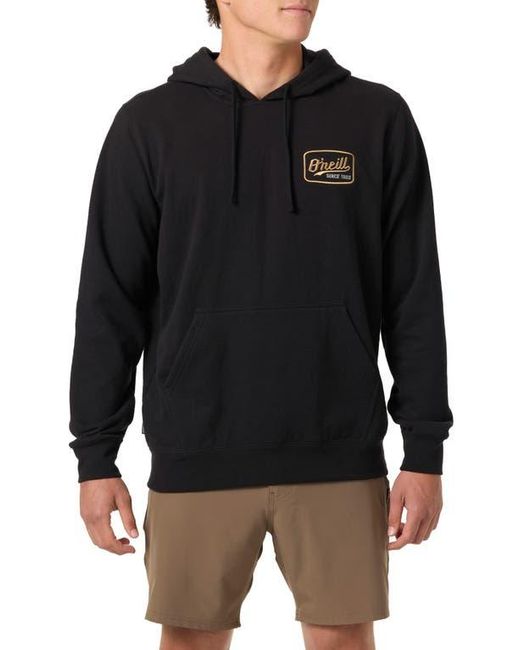 O'neill Sportswear Black Fifty-Two Cliffs Hoodie for men