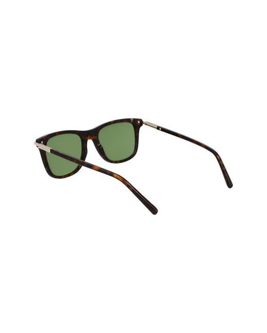 Ferragamo Green 54Mm Modified Rectangular Sunglasses for men