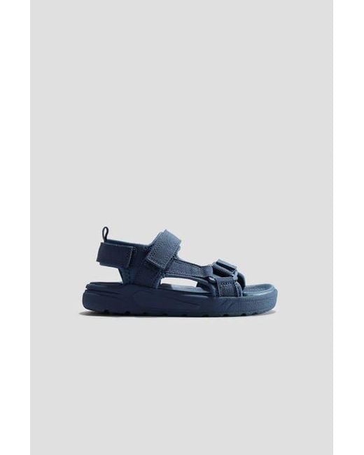 H&M Blue Scuba Sandals for men