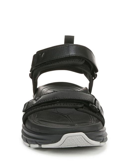 Vionic Black Walk Max Wanderer Sandal