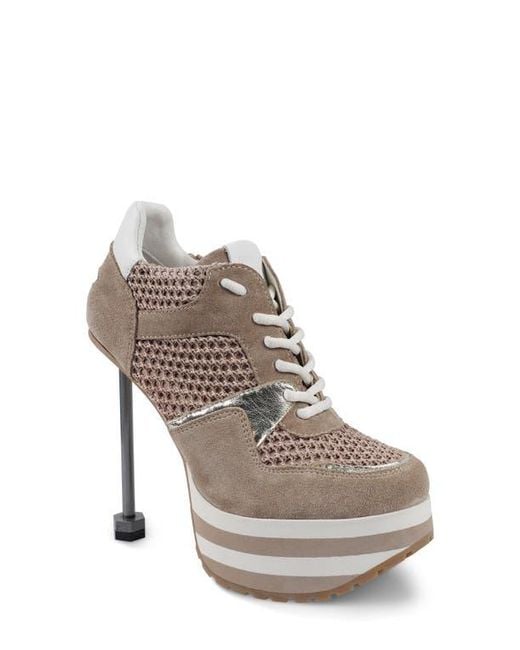 Zigi Natural Lively Platform Sneaker Pump