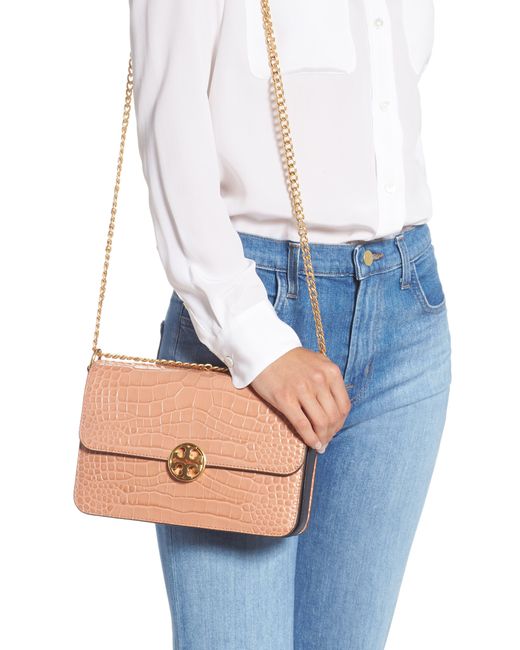 Chelsea appliqué convertible mini bag top