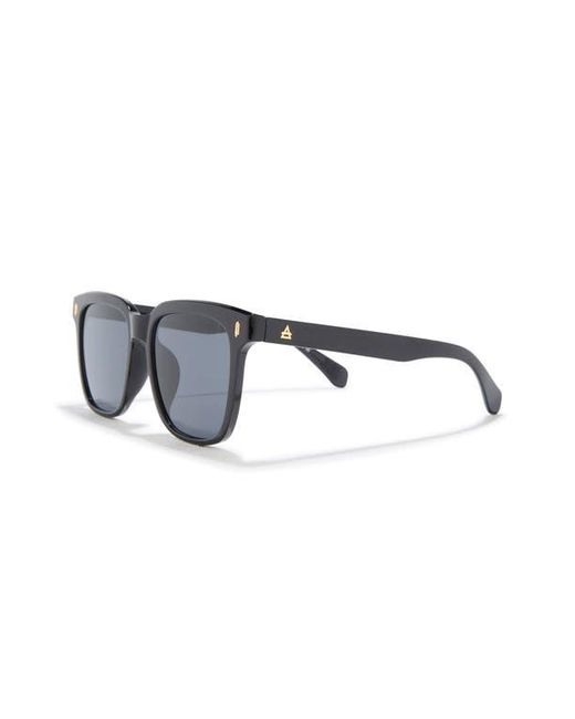 Aire Black Luna 54Mm Square Sunglasses