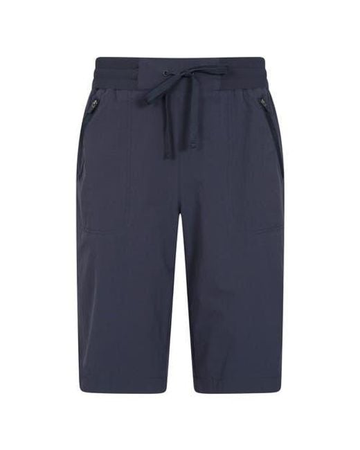 Mountain Warehouse Blue Explorer Long Shorts