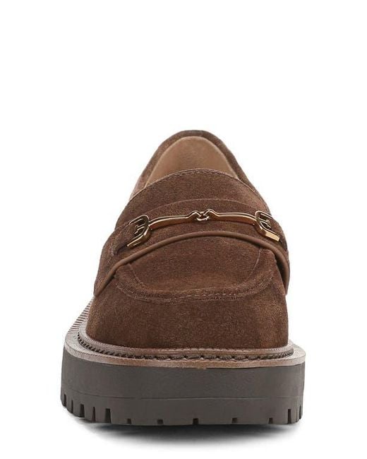 Sam Edelman Brown Leah Platform Loafer