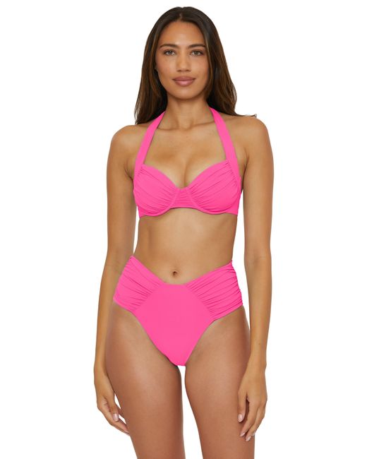 Becca Pink Color Code Underwire Bikini Top