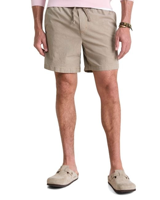 Vineyard Vines Natural Surfside Drawstring Shorts for men