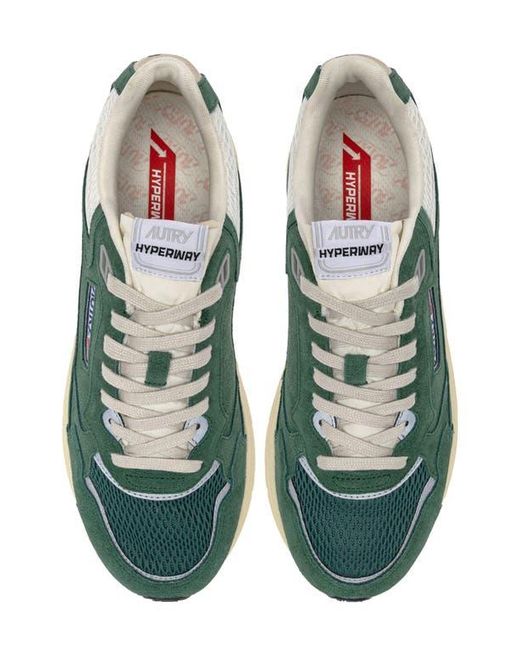 Autry Green Hyperway Low Sneaker for men