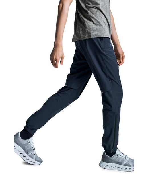 On Shoes Blue Core Zip Cuff Pants for men