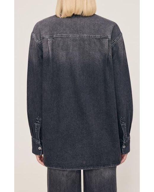 DL1961 Blue Faye Denim Shirt