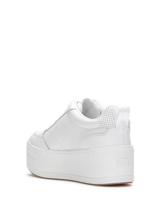Keds White Skyler Platform Sneaker