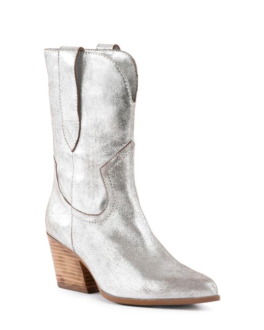 Seychelles White Line Dance Western Boot