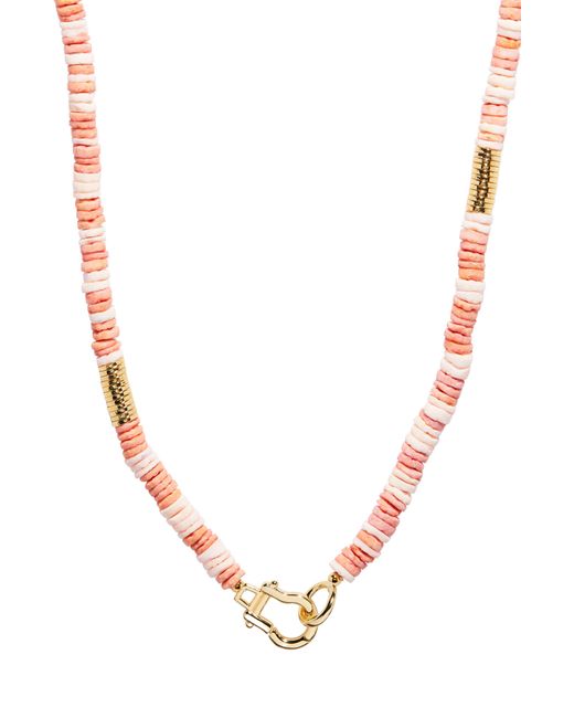 Brook and York Multicolor Capri Beaded Shell Necklace