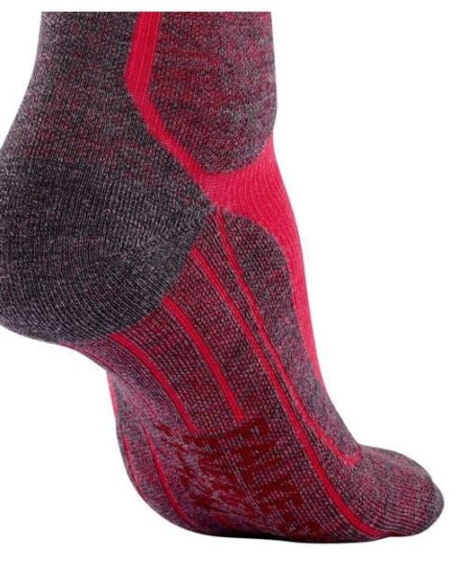 Falke Red Sk4 Advanced Compression Light Ski Socks
