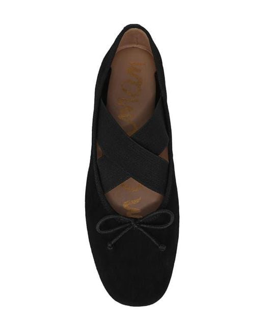 Sam Edelman Black Arya Ballet Flat